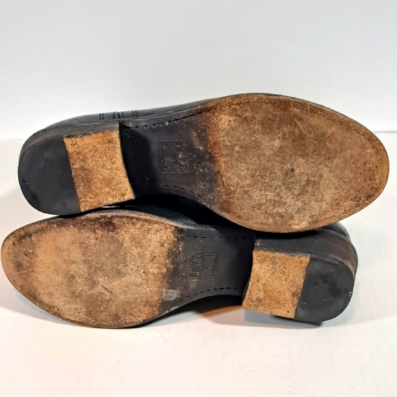 Frye 77207 Carson Tab Tall Western Boots Black SZ 6B - Picture 15 of 15